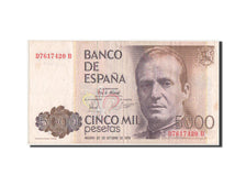 Spain, 5000 Pesetas, 1979, KM #160, 1979-10-23, EF(40-45), D7617420B