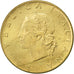 Coin, Italy, 20 Lire, 1990, Rome, AU(50-53), Aluminum-Bronze, KM:97.2