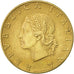 Moneta, Włochy, 20 Lire, 1975, Rome, AU(50-53), Aluminium-Brąz, KM:97.2