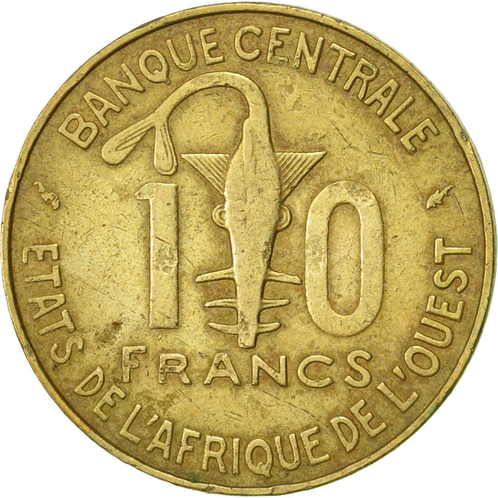Monnaie, West African States, 10 Francs, 1979, Paris, TTB