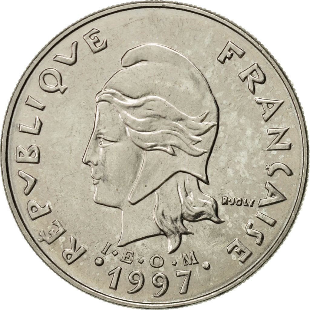 Monnaie, French Polynesia, 20 Francs, 1997, Paris, SUP, Nickel, KM:9