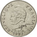 Monnaie, French Polynesia, 20 Francs, 1997, Paris, SUP, Nickel, KM:9