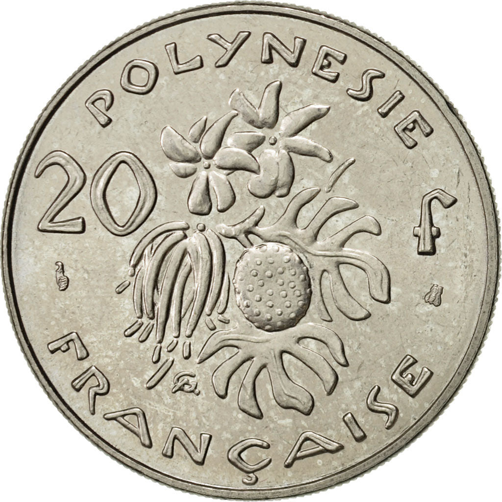 Monnaie, French Polynesia, 20 Francs, 1997, Paris, SUP, Nickel, KM:9