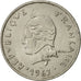 Coin, French Polynesia, 20 Francs, 1967, Paris, AU(55-58), Nickel, KM:6