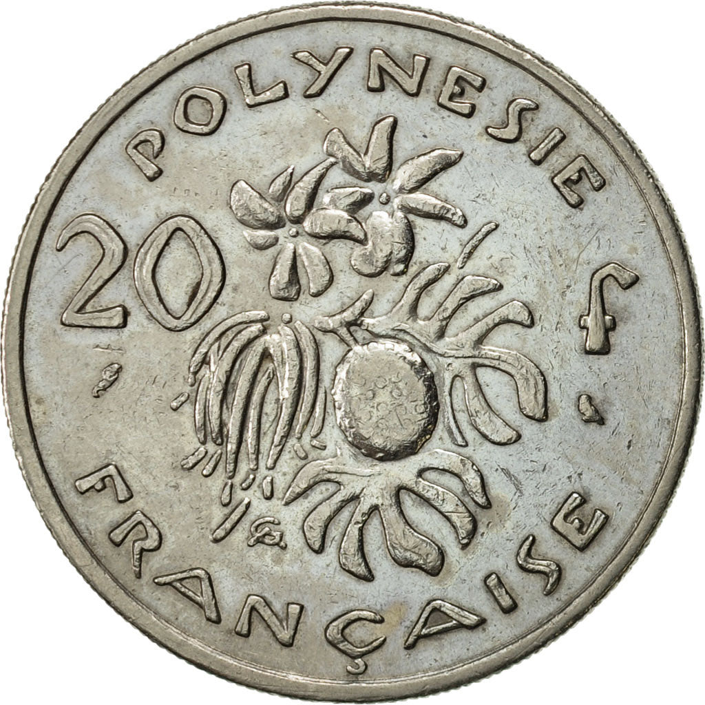 Monnaie, French Polynesia, 20 Francs, 1970, Paris, SUP, Nickel, KM:6