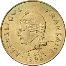 Münze, French Polynesia, 100 Francs, 1998, Paris, VZ, Nickel-Bronze, KM:14