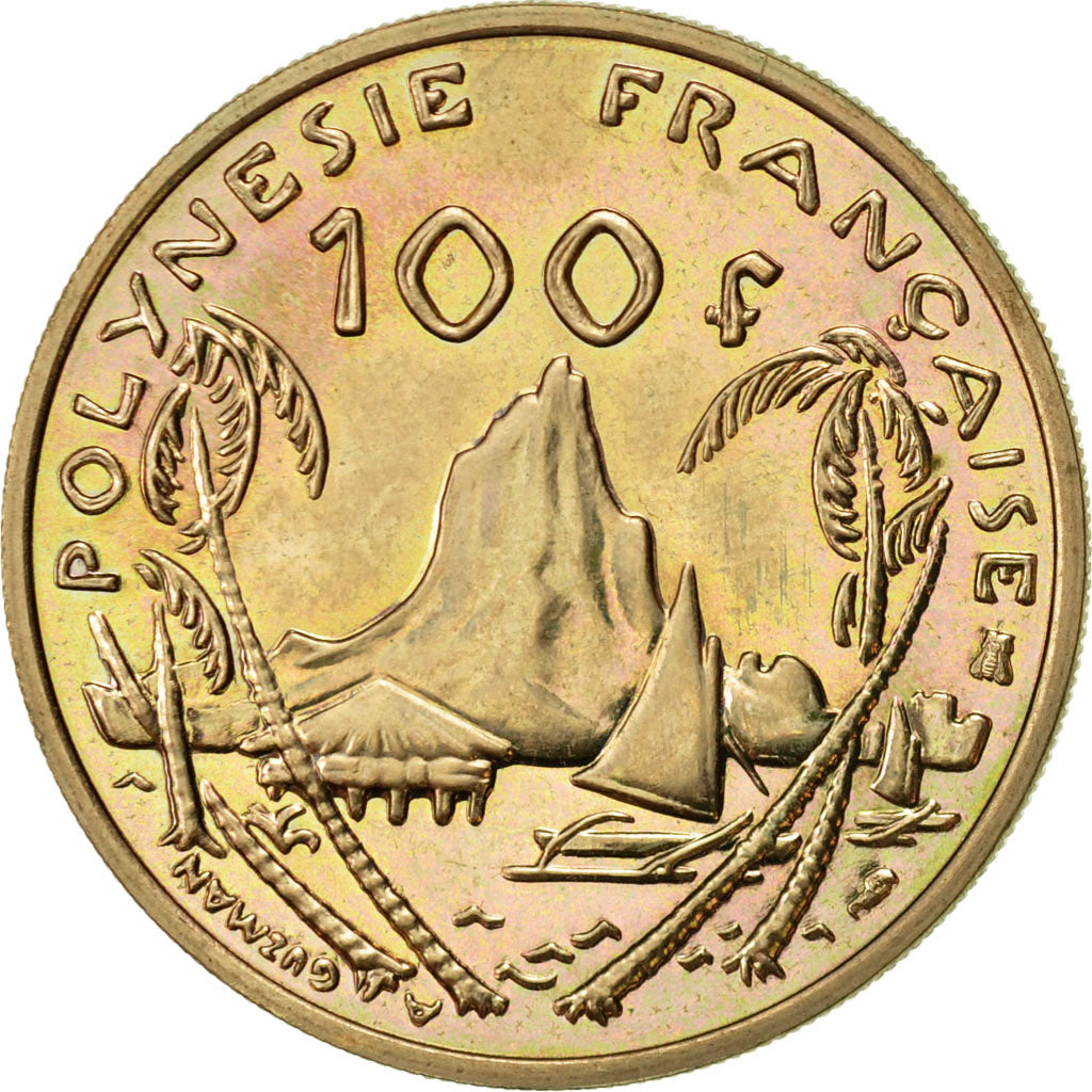 Monnaie, French Polynesia, 100 Francs, 1996, Paris, SUP, Nickel-Bronze, KM:14