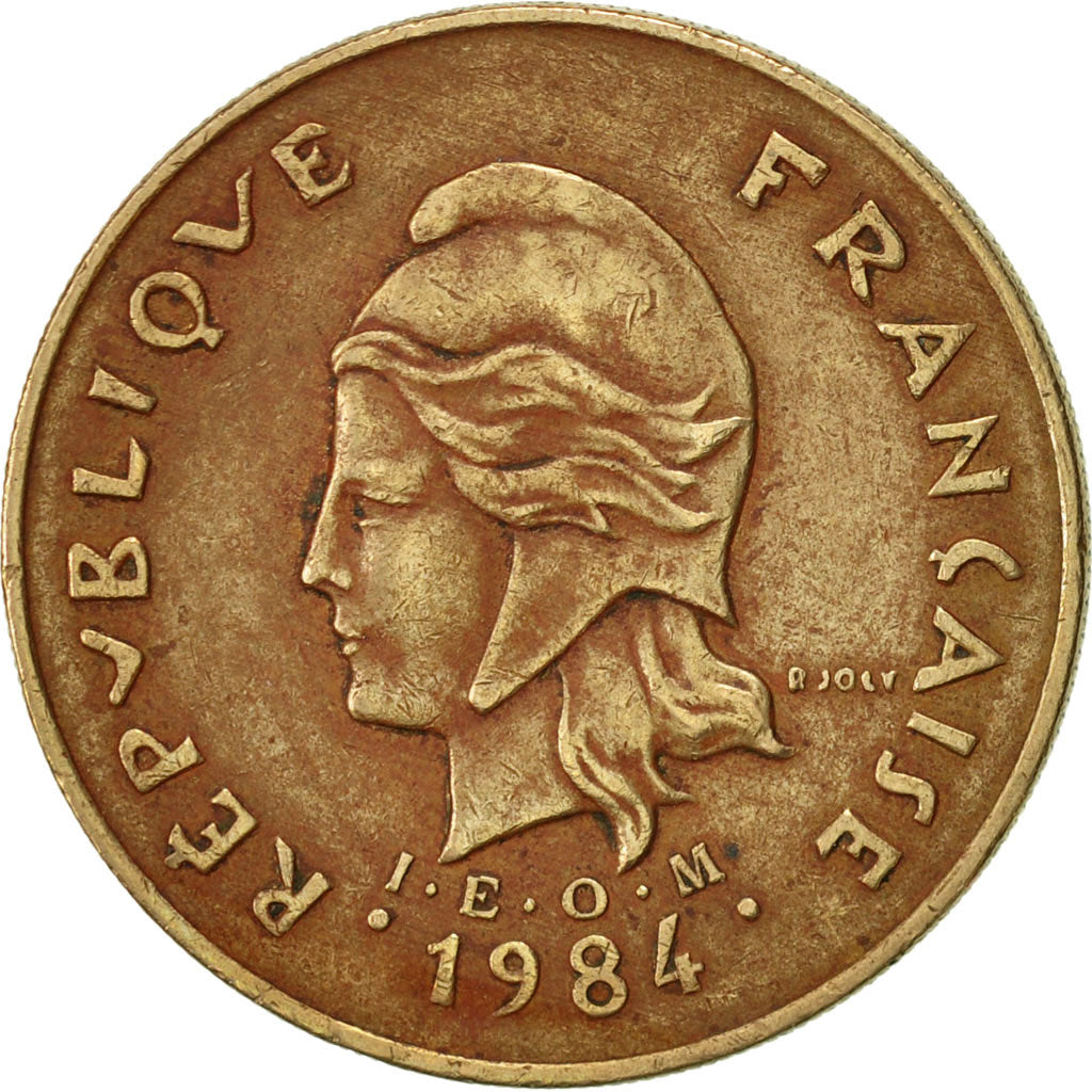 Coin, French Polynesia, 100 Francs, 1984, Paris, EF(40-45), Nickel-Bronze, KM:14