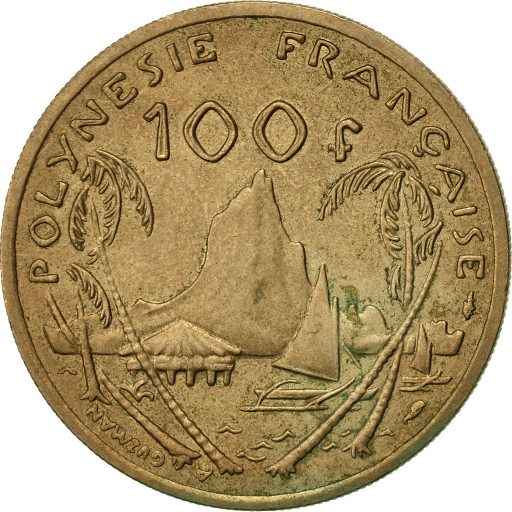 Coin, French Polynesia, 100 Francs, 1986, Paris, EF(40-45), Nickel-Bronze, KM:14
