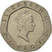 Coin, Great Britain, Elizabeth II, 20 Pence, 1985, AU(50-53), Copper-nickel