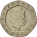 Coin, Great Britain, Elizabeth II, 20 Pence, 2000, AU(50-53), Copper-nickel