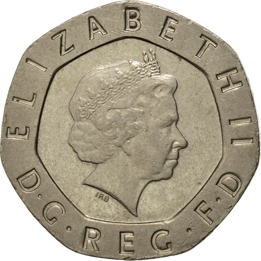 Moneda, Gran Bretaña, Elizabeth II, 20 Pence, 2005, MBC+, Cobre - níquel