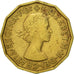 Coin, Great Britain, Elizabeth II, 3 Pence, 1964, AU(50-53), Nickel-brass