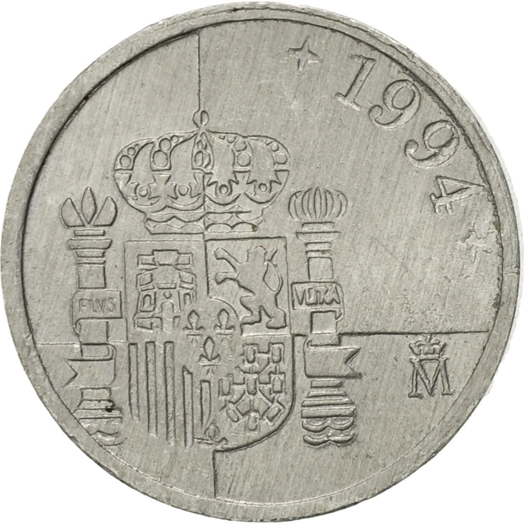 Moneda, España, Juan Carlos I, Peseta, 1994, EBC, Aluminio, KM:832