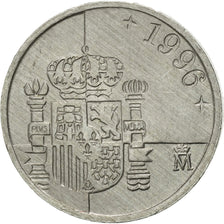 Spain, Juan Carlos I, Peseta, 1996, AU(55-58), Aluminum, KM:832