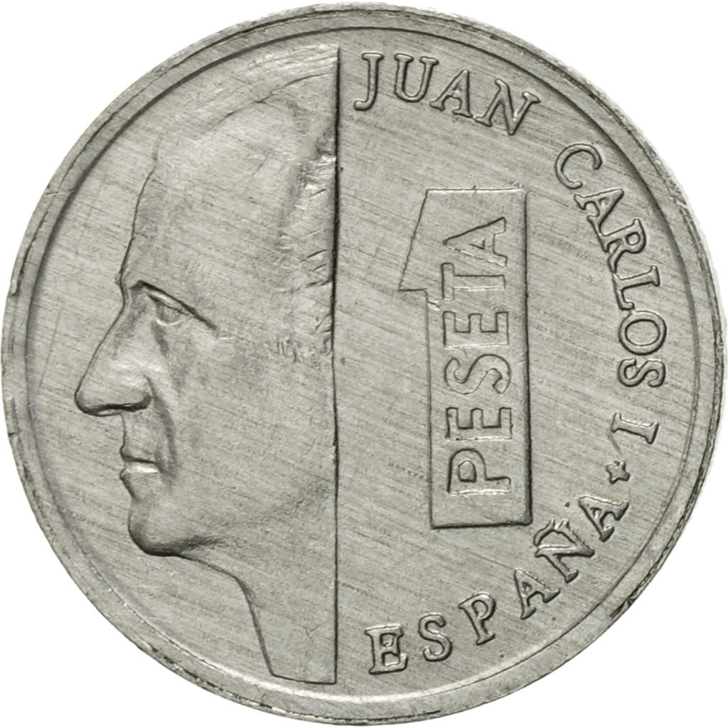 Münze, Spanien, Juan Carlos I, Peseta, 1998, VZ, Aluminium, KM:832