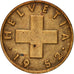Coin, Switzerland, Rappen, 1952, Bern, AU(50-53), Bronze, KM:46