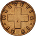 Coin, Switzerland, Rappen, 1951, Bern, AU(50-53), Bronze, KM:46