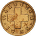 Moneda, Suiza, Rappen, 1955, Bern, MBC+, Bronce, KM:46