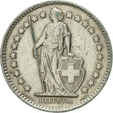 Schweiz, 1/2 Franc, 1955, Bern, SS+, Silber, KM:23