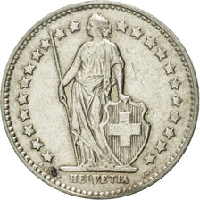 Coin, Switzerland, 1/2 Franc, 1945, Bern, AU(50-53), Silver, KM:23