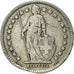 Coin, Switzerland, 1/2 Franc, 1934, Bern, AU(50-53), Silver, KM:23