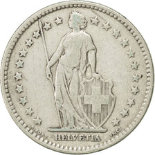 Svizzera, 2 Francs, 1909, Bern, MB+, Argento, KM:21
