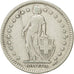 Svizzera, 2 Francs, 1909, Bern, MB+, Argento, KM:21