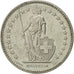 Coin, Switzerland, 2 Francs, 1991, Bern, AU(55-58), Copper-nickel, KM:21a.3