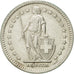Coin, Switzerland, 2 Francs, 1948, Bern, AU(55-58), Silver, KM:21