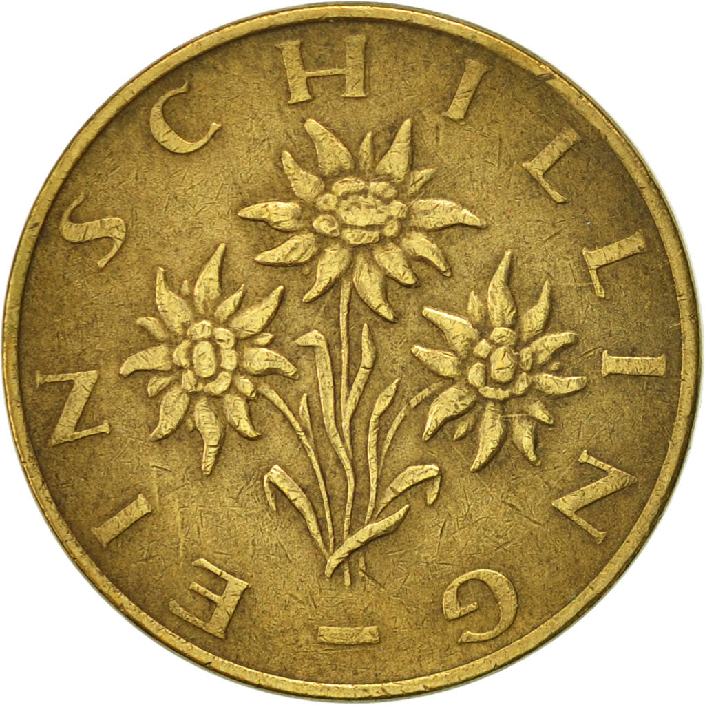 Austria, Schilling, 1977, AU(50-53), Aluminum-Bronze, KM:2886