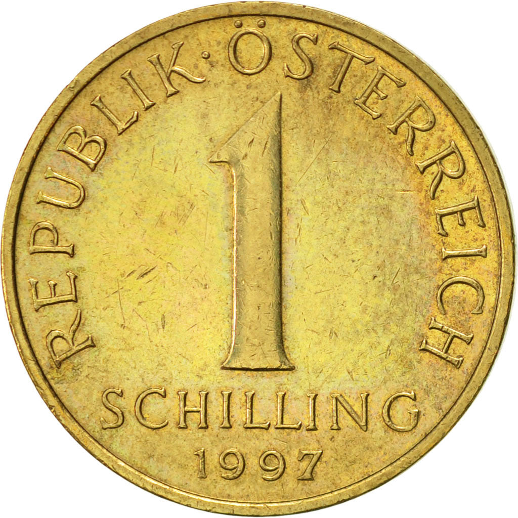 Coin, Austria, Schilling, 1997, AU(50-53), Aluminum-Bronze, KM:2886