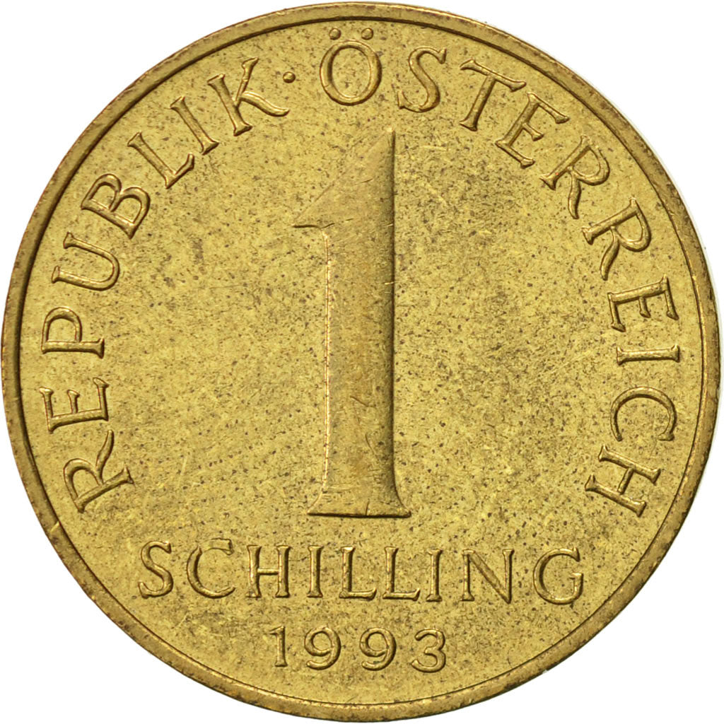 Coin, Austria, Schilling, 1993, AU(50-53), Aluminum-Bronze, KM:2886