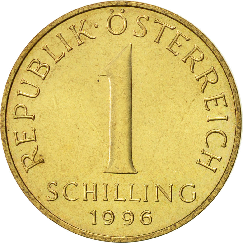Coin, Austria, Schilling, 1996, AU(55-58), Aluminum-Bronze, KM:2886