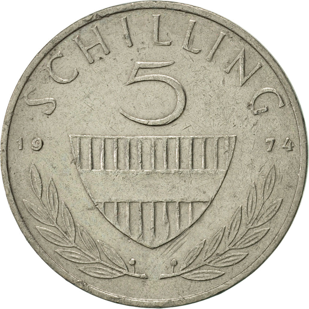 Monnaie, Autriche, 5 Schilling, 1974, SUP, Copper-nickel, KM:2889a