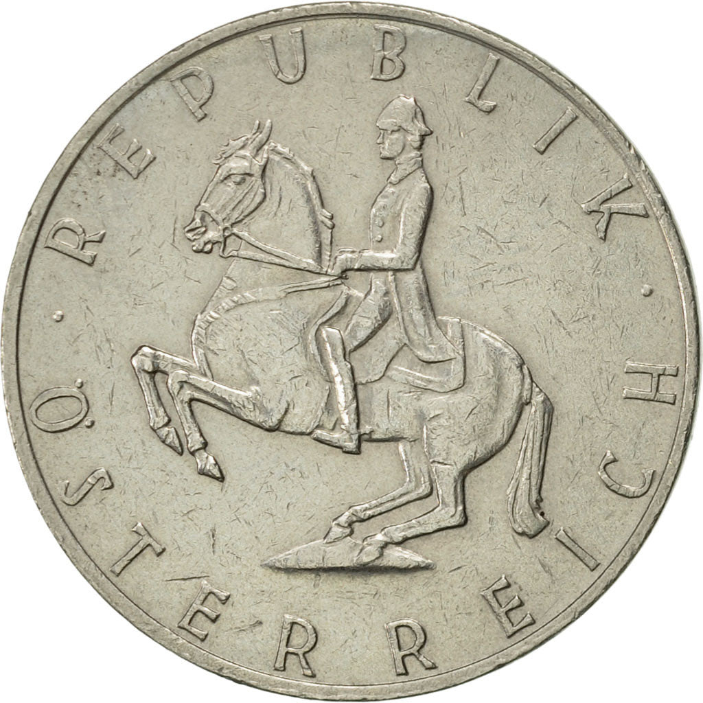 Coin, Austria, 5 Schilling, 1982, AU(55-58), Copper-nickel, KM:2889a
