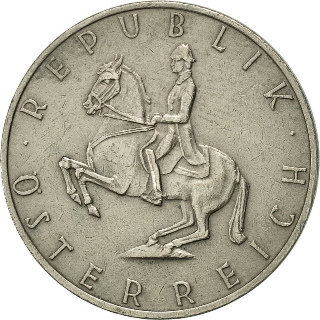 Austria, 5 Schilling, 1968, BB+, Rame-nichel, KM:2889a