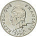 Coin, New Caledonia, 20 Francs, 1996, Paris, AU(55-58), Nickel, KM:12