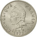 Munten, Nieuw -Caledonië, 20 Francs, 1977, Paris, ZF+, Nickel, KM:12