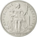 Coin, New Caledonia, 5 Francs, 1992, Paris, AU(55-58), Aluminum, KM:16