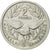 Moneda, Nueva Caledonia, 2 Francs, 1990, Paris, EBC, Aluminio, KM:14