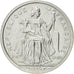 Coin, New Caledonia, 2 Francs, 1996, Paris, AU(55-58), Aluminum, KM:14