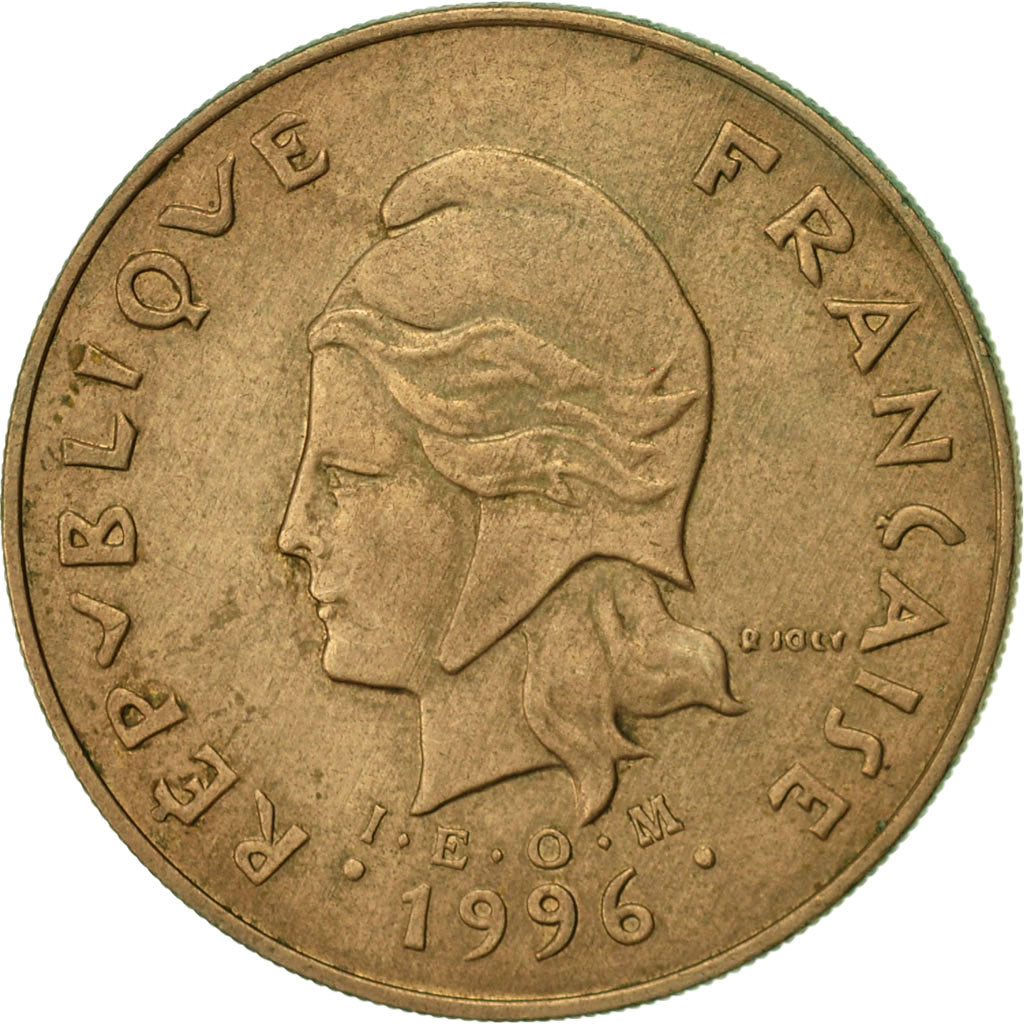 Monnaie, Nouvelle-Calédonie, 100 Francs, 1996, Paris, TTB, Nickel-Bronze, KM:15