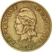 Coin, New Caledonia, 100 Francs, 1976, Paris, AU(50-53), Nickel-Bronze, KM:15