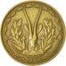 West African States, 10 Francs, 1959, Paris, AU(50-53), Aluminum-Bronze, KM:1