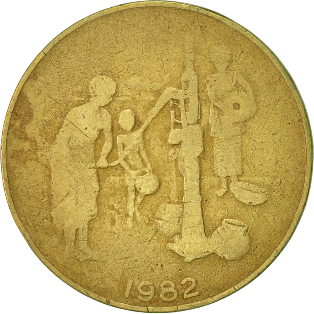 Moneta, Stati dell'Africa occidentale, 10 Francs, 1982, Paris, MB+