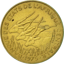 Coin, Central African States, 10 Francs, 1975, Paris, EF(40-45)