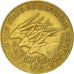 Moneta, Stati dell’Africa centrale, 10 Francs, 1981, Paris, BB