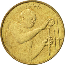 Coin, West African States, 25 Francs, 1996, Paris, EF(40-45), Aluminum-Bronze