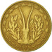 Coin, West African States, 25 Francs, 1975, Paris, EF(40-45), Aluminum-Bronze